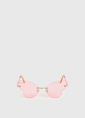 Солнцезащитные очки фигурные для девочек, Розовый