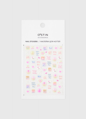 Набор наклеек для ногтей для девочек, Мультицвет
