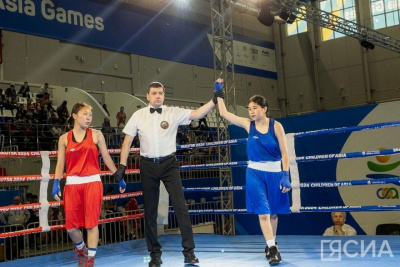 Якутянка вышла в финал соревнований по боксу игр «Дети Азии» / Майя Гоголева   