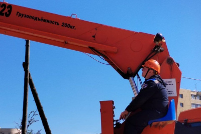 Энергетики в Якутии устраняют последствия сильного ветра / ЯСИА   Республика Саха (Якутия)