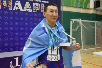 Верхоянский многоборец Петр Прудецкий во второй раз завоевал золото чемпионата Якутии / Дьулустаан Сергеев   