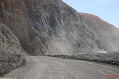 В Якутии из-за размыва земляного полотна закрыли участок трассы «Колыма» / ЯСИА   Республика Саха (Якутия)