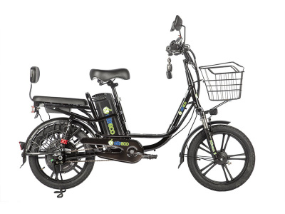 Электровелосипед Eltreco Khan 2, год 2026, цвет Черный