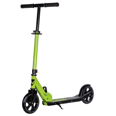 Самокат  Novatrack Polis Plastic 160 (160P.POLIS.GN25), цвет Зеленый