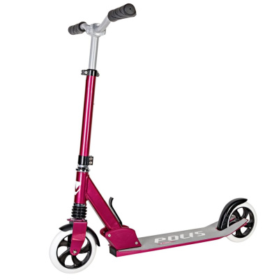 Самокат  Novatrack Polis 160 Pro 30 (160FS.POLIS.PN24), цвет Розовый