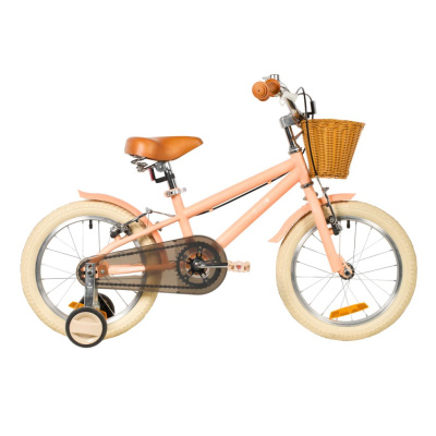 Детский велосипед Novatrack Adele 14, год 2026, цвет Оранжевый