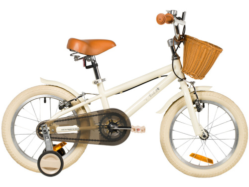 Детский велосипед Novatrack Adele 14, год 2026, цвет Белый