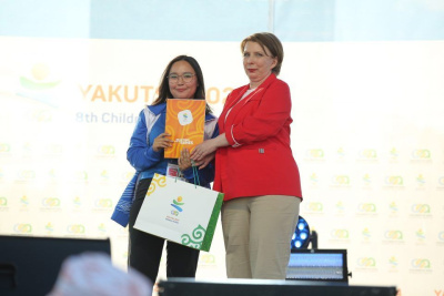 В Якутии чествовали волонтеров VIII игр «Дети Азии» / ЯСИА   Республика Саха (Якутия)