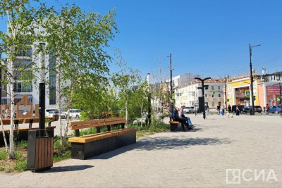 В Якутске отчитались о 100% выполнении работ по благоустройству города к играм «Дети Азии» / ЯСИА Якутск Якутск Республика Саха (Якутия)