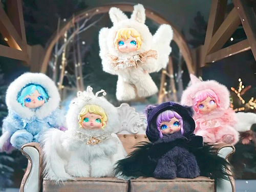 ST-1411 Фигурка плюшевая Aria Snow Whisper