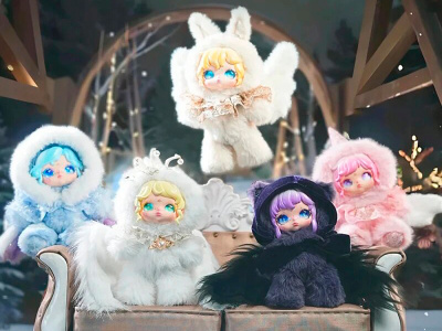 ST-1411 Фигурка плюшевая Aria Snow Whisper