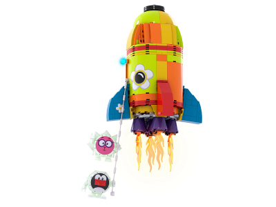 Смешарики AB-1516 Конструктор Космическая одиссея