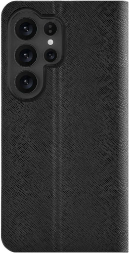 Чехол-книжка uBear Memo для Galaxy S26 Ultra, экокожа черный