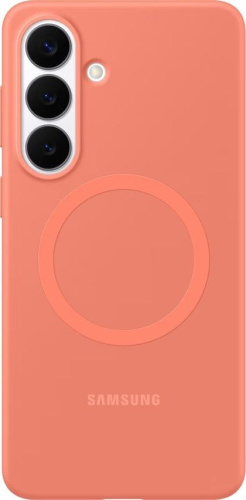 Чехол Samsung Silicone Magnet Case S26+ коралловый