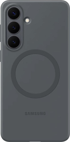 Чехол Samsung Silicone Magnet Case S26+ черный