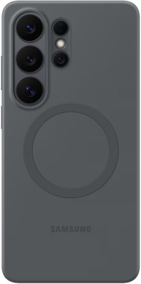 Чехол Samsung Silicone Magnet Case S26 Ultra черный