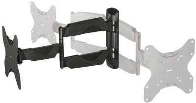 Кронштейн Hama наклонно-повортный VESA 200 для ТВ 19"- 48" черный