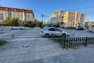 16-летний подросток на электросамокате пострадал в ДТП в Якутске / ЯСИА Якутск Якутск Республика Саха (Якутия)
