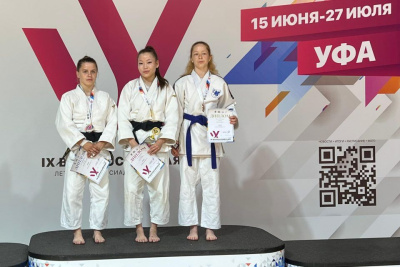 Дзюдоисты из Якутии стали медалистами Всероссийской летней универсиады / Дьулустаан Сергеев   