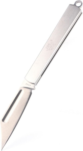 Складной нож-брелок Sanrenmu A148, сталь 4Cr15N, рукоять нержавеющая сталь