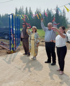 «Территория АЛРОСА»: в Тас-Юряхе благоустроили территорию сельской бани /    