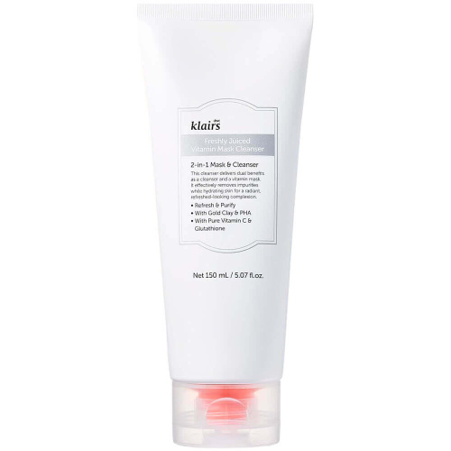 Витаминное очищающее средство Dear, Klairs Freshly Juiced Vitamin Mask Cleanser