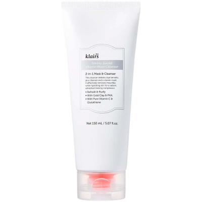 Витаминное очищающее средство Dear, Klairs Freshly Juiced Vitamin Mask Cleanser