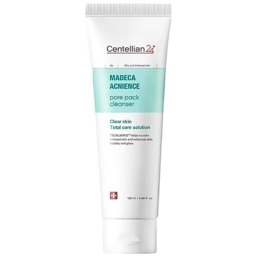 Глиняное очищающее средство Centellian24 Madeca Acnience Pore Pack Cleanser