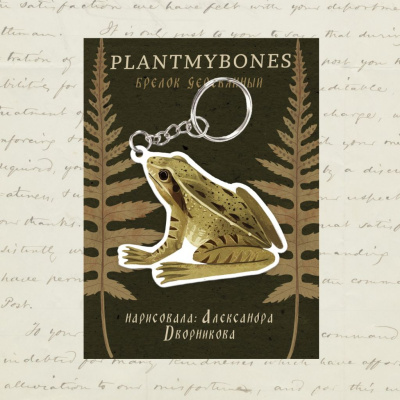 Брелок Дворникова А. "Лягушка"