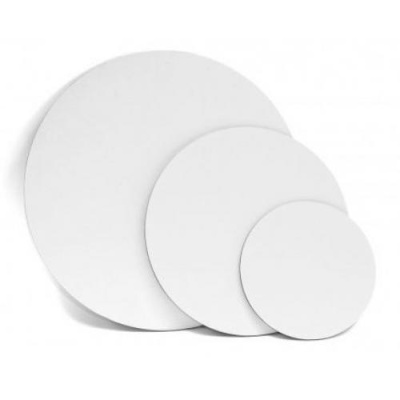 Холст грунтованный на ДВП Альбатрос D-20 см круглый