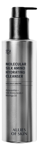 Очищающий гель-пенка для лица с аминокислотами шелка Molecular Silk Amino Hydrating Cleanser: Гель-пенка 250мл