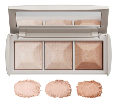 Палетка запеченных продуктов для макияжа лица 9г: Палетка 01 (пудра Light + пудра Medium + бронзер)
