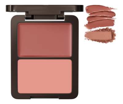 Палетка румян для лица Sheer Tone Blush Duo 9г: No 01