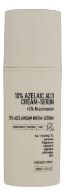 Крем-сыворотка с азелаиновой кислотой 10% Azelaic Acid Cream-Serum 30мл