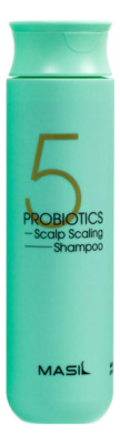 Шампунь для глубокого очищения кожи головы с пробиотиками 5 Probiotics Scalp Scaling Shampoo: Шампунь 300мл
