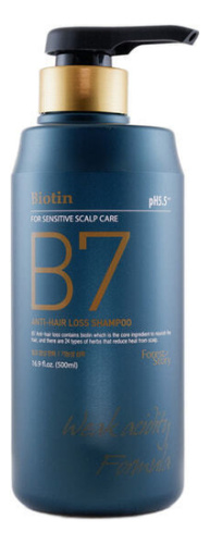 Шампунь для волос против выпадения с биотином Forest Story B7 Anti-Hair Loss Shampoo: Шампунь 500мл