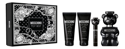 Toy Boy: набор (п/вода 100мл + п/вода 10мл + гель д/душа 100мл + бальзам п/бритья 100мл)