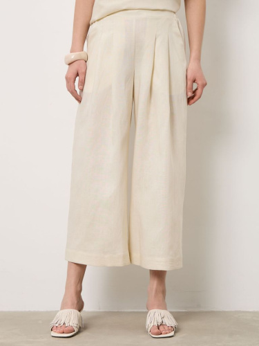 Кюлоты из тенселя 5012266 сливочные