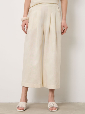 Кюлоты из тенселя 5012266 сливочные