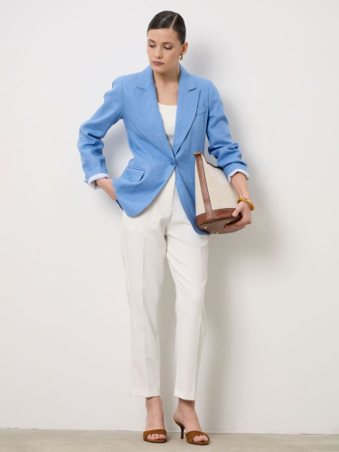 Жакет женский 52122-ЖК голубой