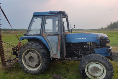 Трактор перевернулся возле села Мугудай Чурапчинского района  / ЯСИА   