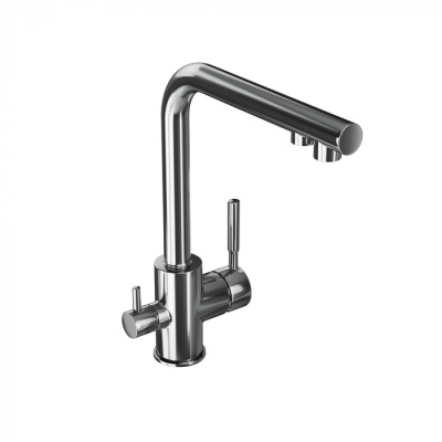 Смеситель для кухни 2 в 1 АКВАФОР 82138C