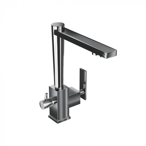 Смеситель для кухни 2 в 1 АКВАФОР 82320-1C глянец