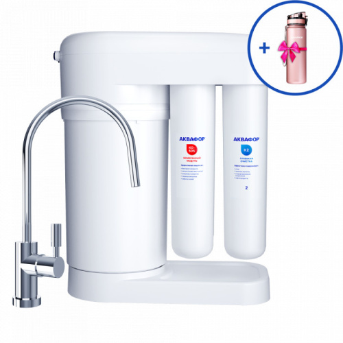 Аквафор DWM-101SN + Фильтр-бутылка Сити