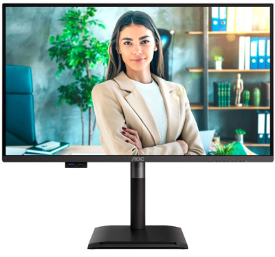 Монитор 27" AOC Q27P4U 2560*1440, IPS, 350cd, 1500:1, 4ms, 120Hz, HDMI*2, DP, pivot, black