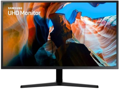 Монитор 31,5" Samsung U32J590UQMXUE 3840*2160, VA, 16:9, 270cd, 178гр/178гр, FreeSync, HDMI, DP, 60Hz, темно-серый