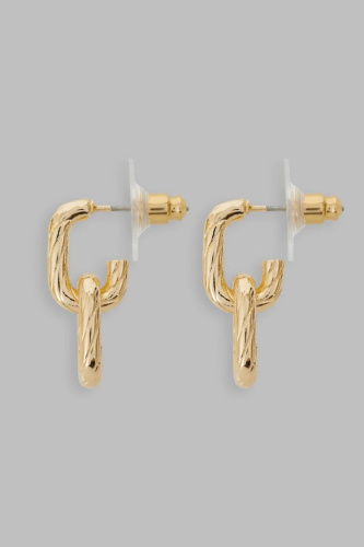 Геометричные серьги-гвоздики