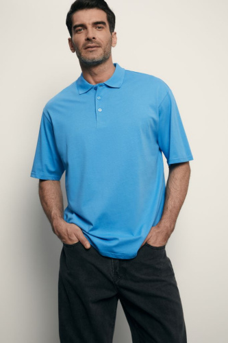 Оверсайз поло из хлопка