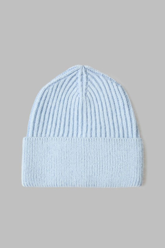 Шапка с ангорой и шерстью