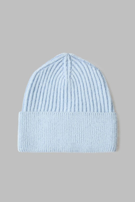 Шапка с ангорой и шерстью